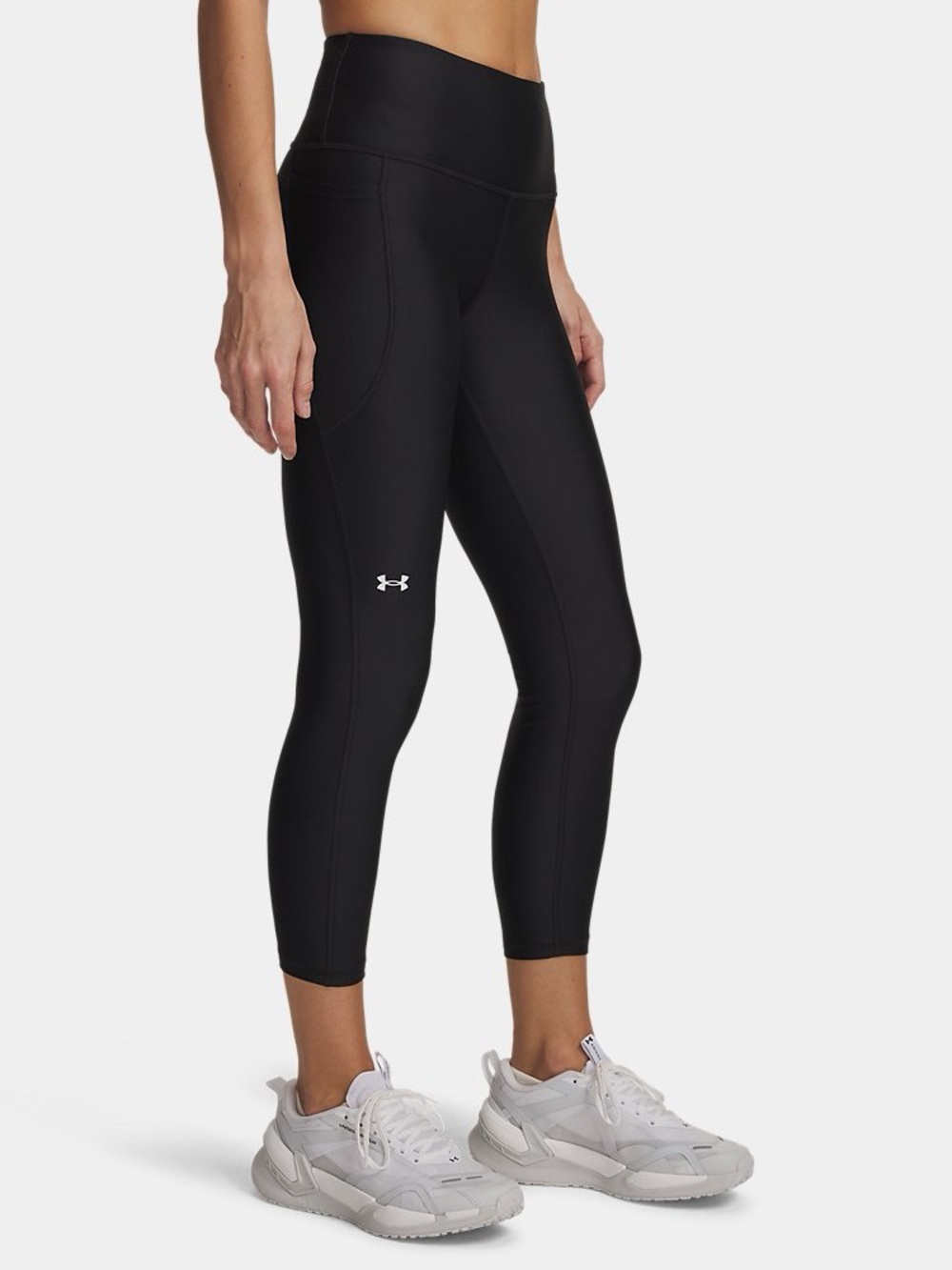 Under Armour Black Ankle Crop Performance Leggings